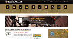 Desktop Screenshot of boilermakersbenefits.ca